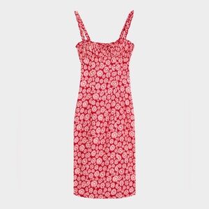 Free People Pink Floral Midi Dress